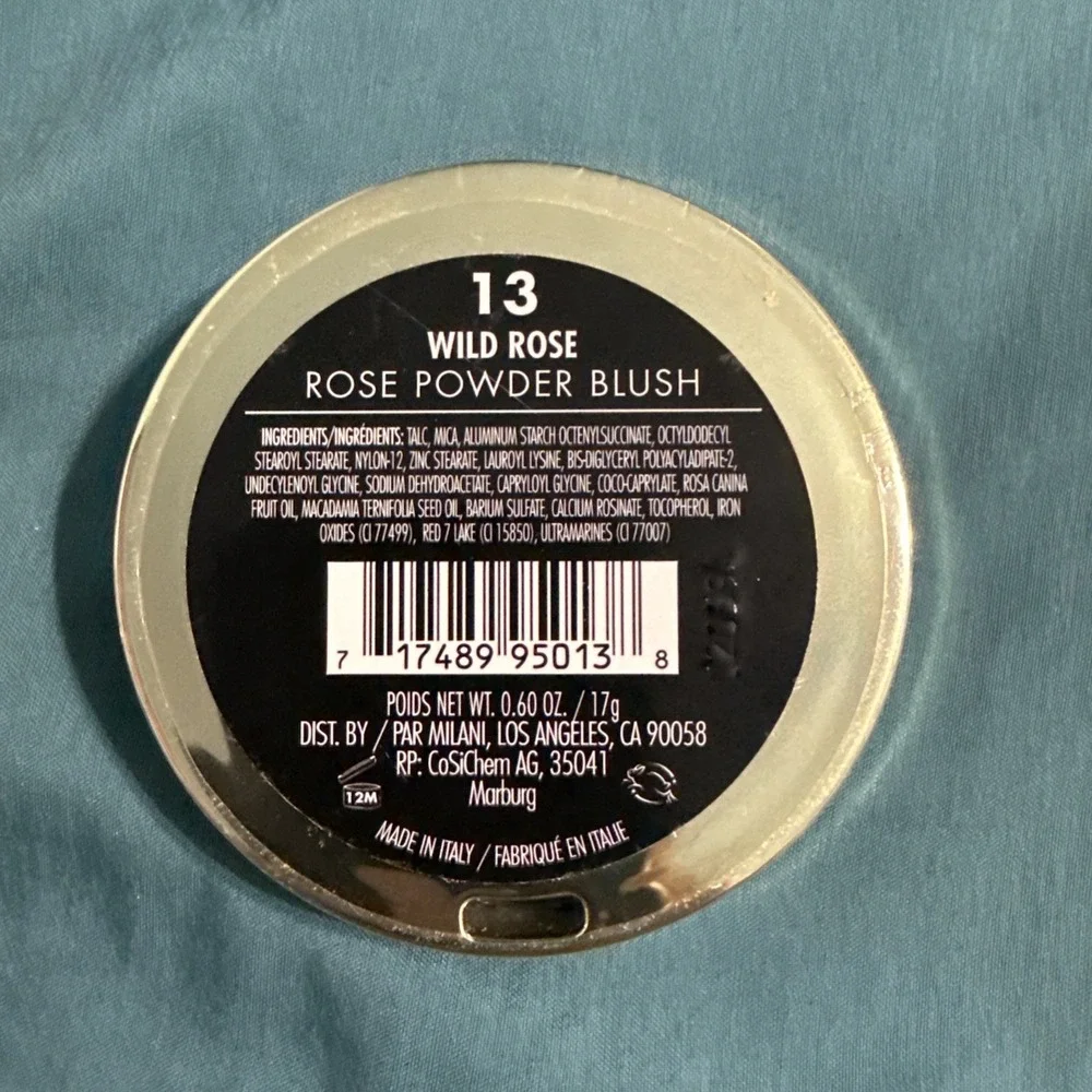 Wild Rose #13 Rose Powder Blush‎ 0.6 Ounce Italy